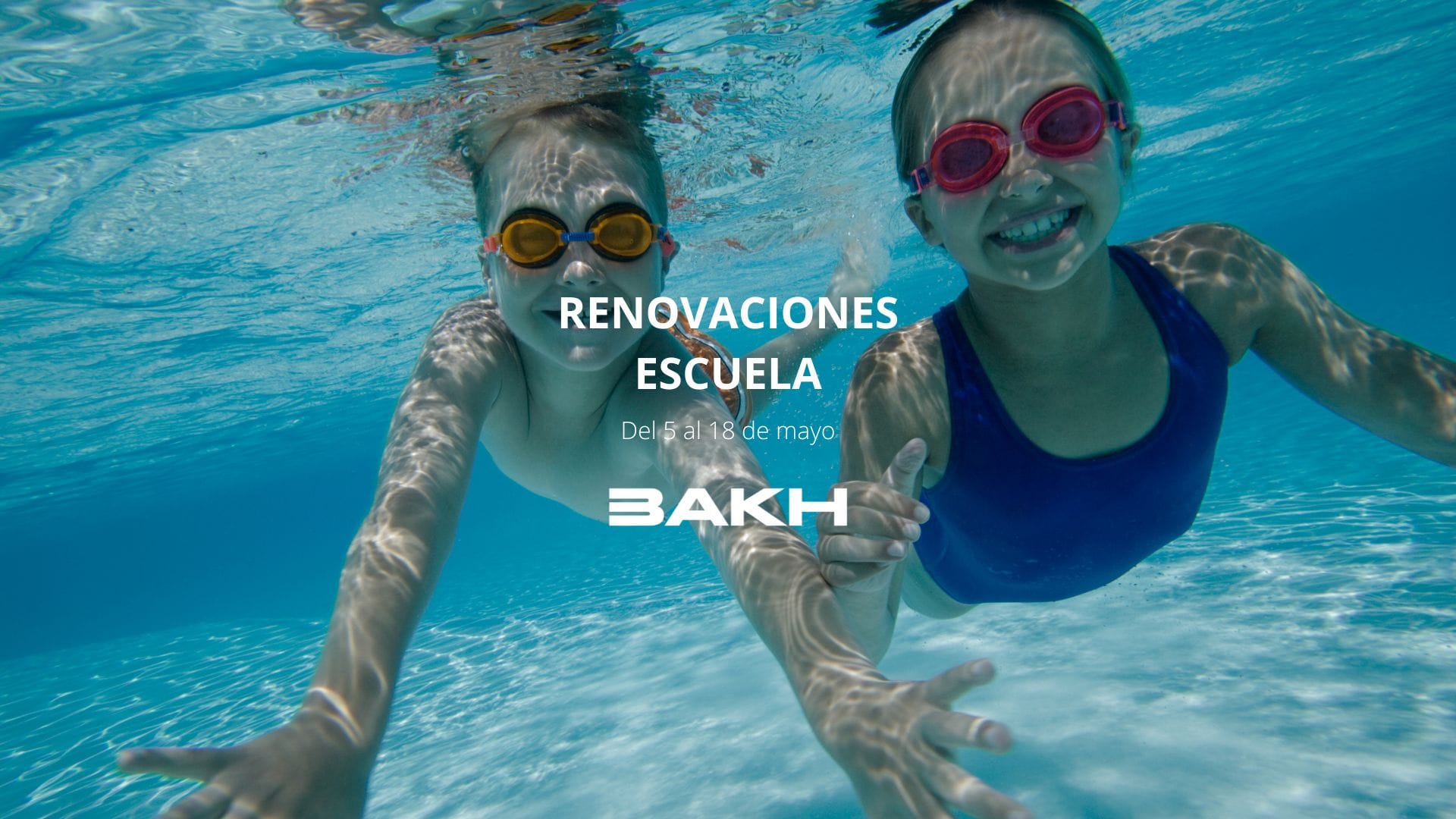 Renueva tu plaza en la Escuela de Natación 25-26