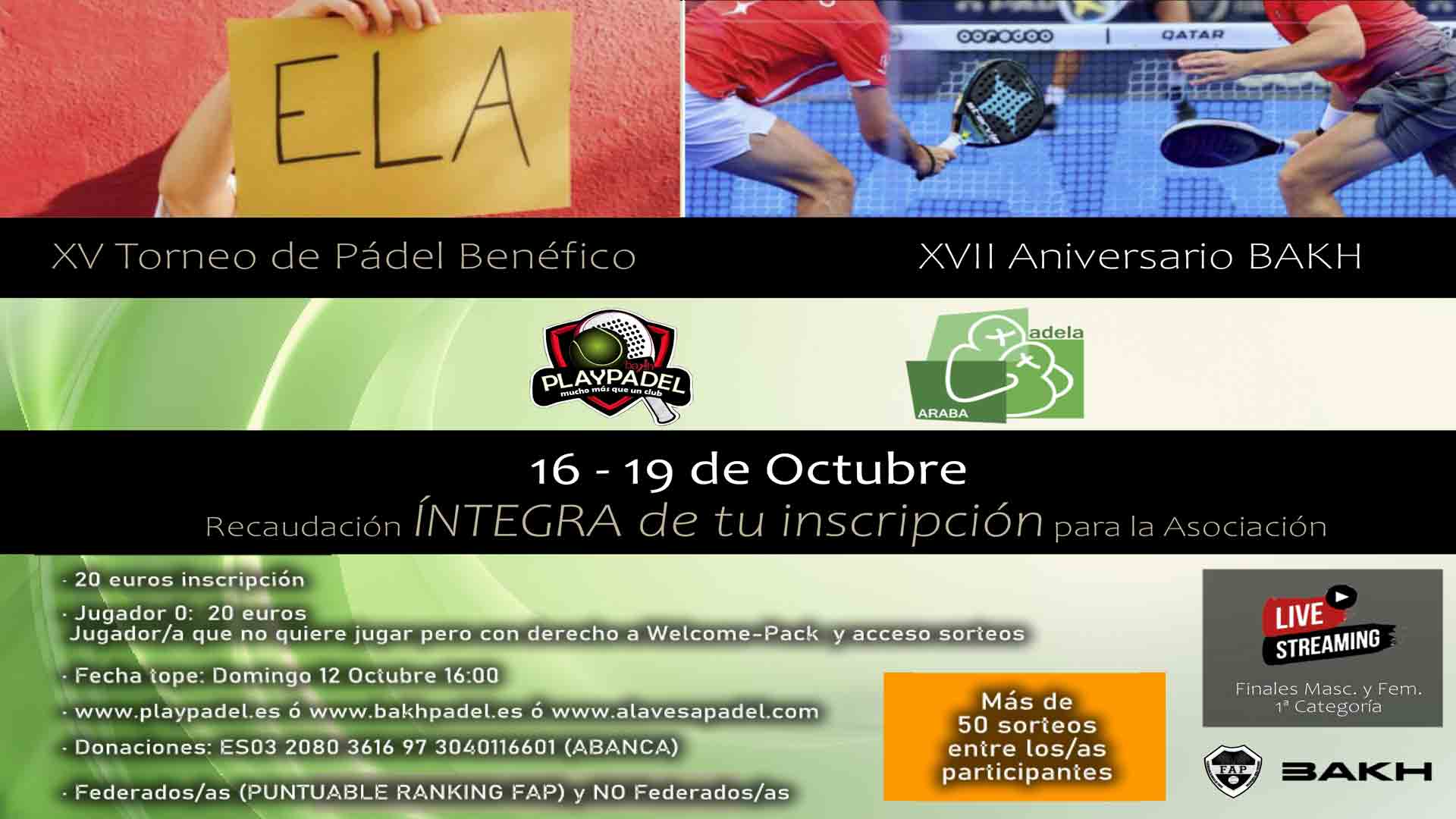 ¡Celebra con nosotros el aniversario de Bakh jugando por una buena causa!